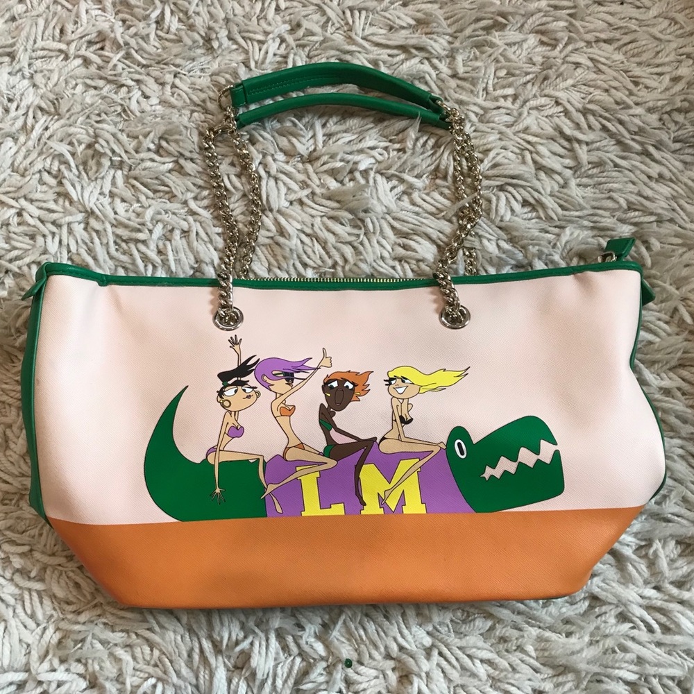 Never Used Love Moschino Alligator Tote!